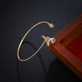 Wholesale Eiffel Tower Copper Bracelet