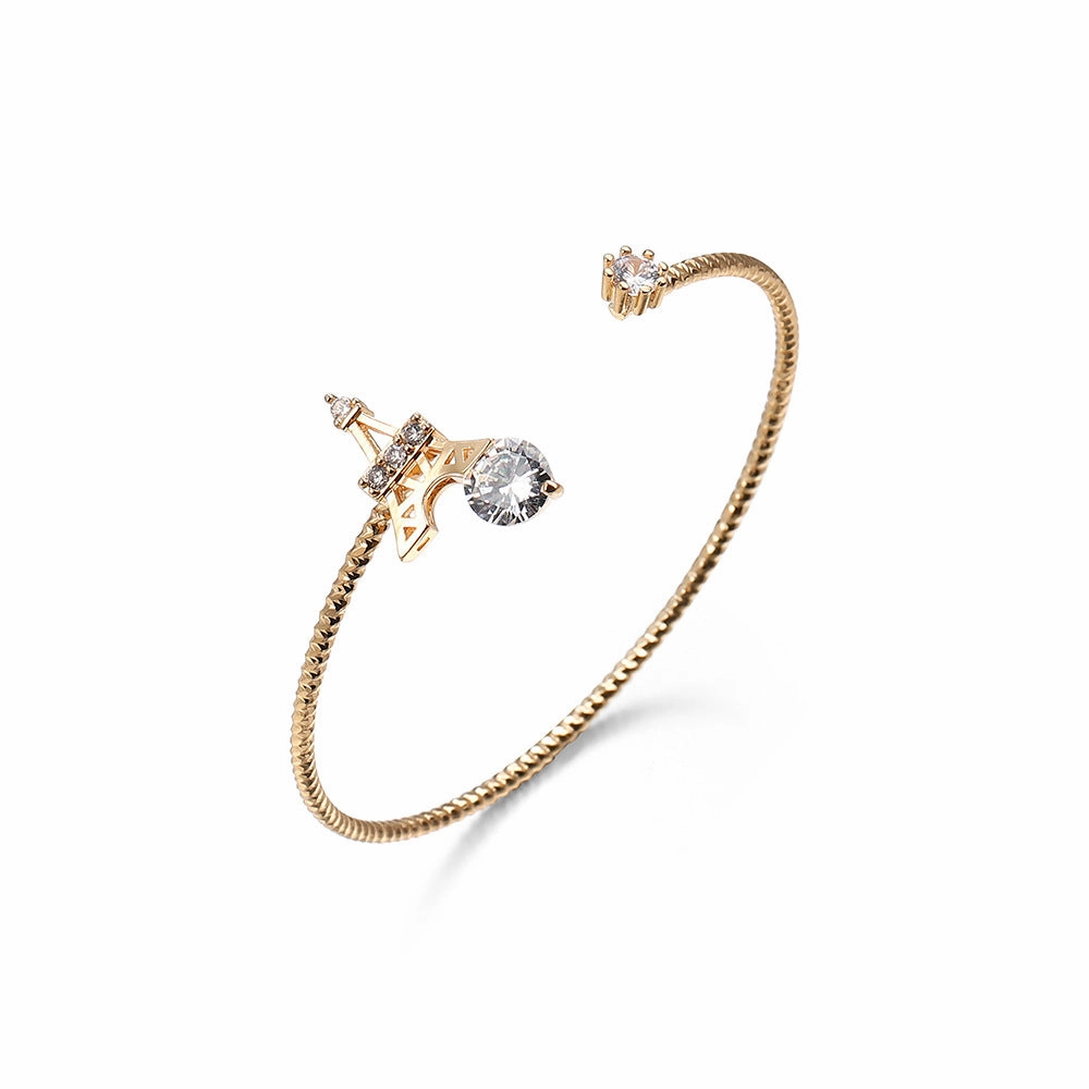 Wholesale Eiffel Tower Copper Bracelet