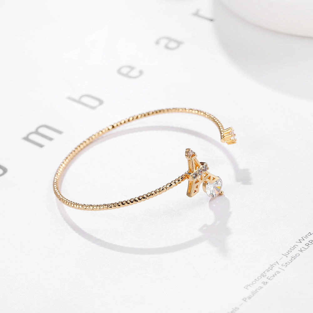Wholesale Eiffel Tower Copper Bracelet
