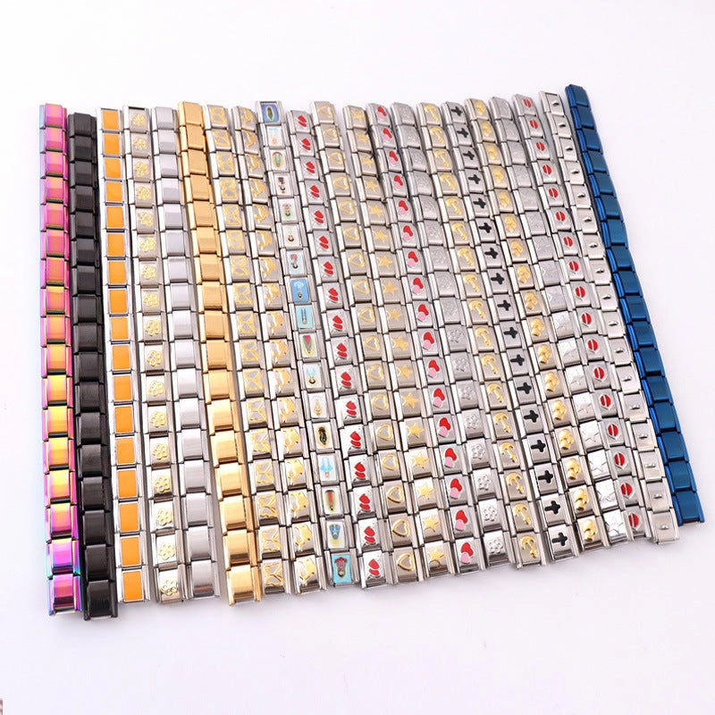 Wholesale Electroplated Stainless Steel Bracelet Stretch Bracelet Diy Material