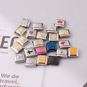 Wholesale Electroplated Stainless Steel Bracelet Stretch Bracelet Diy Material