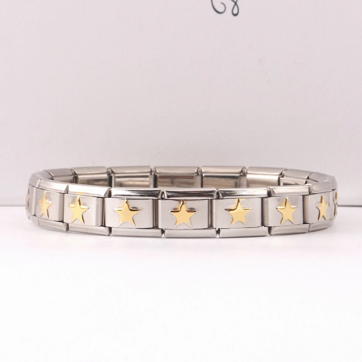 Wholesale Electroplated Stainless Steel Bracelet Stretch Bracelet Diy Material