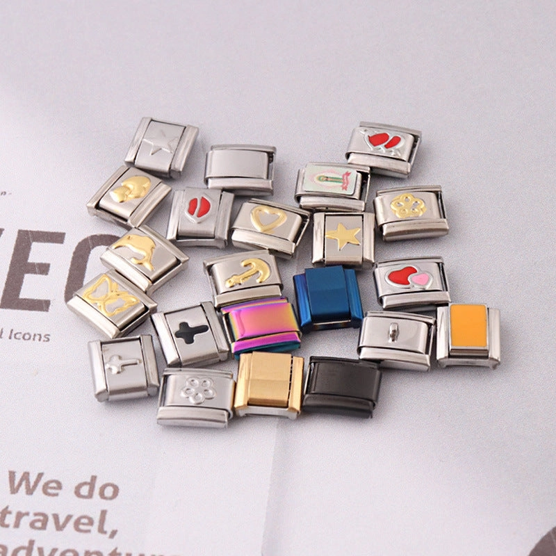 Wholesale Electroplated Stainless Steel Bracelet Stretch Bracelet Diy Material