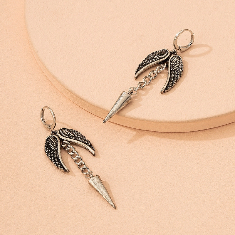 Wholesale Elven Wing Alloy Earrings