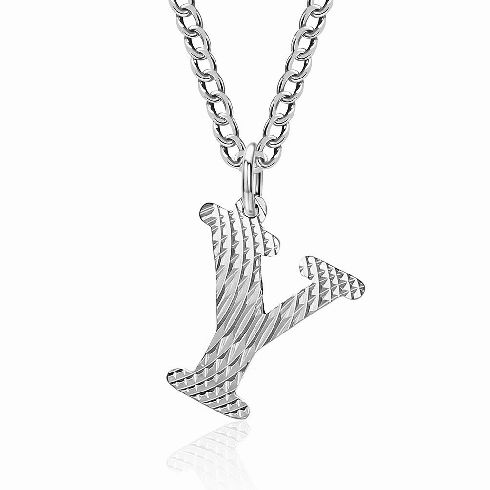 Wholesale English Letter Titanium Steel Necklaces