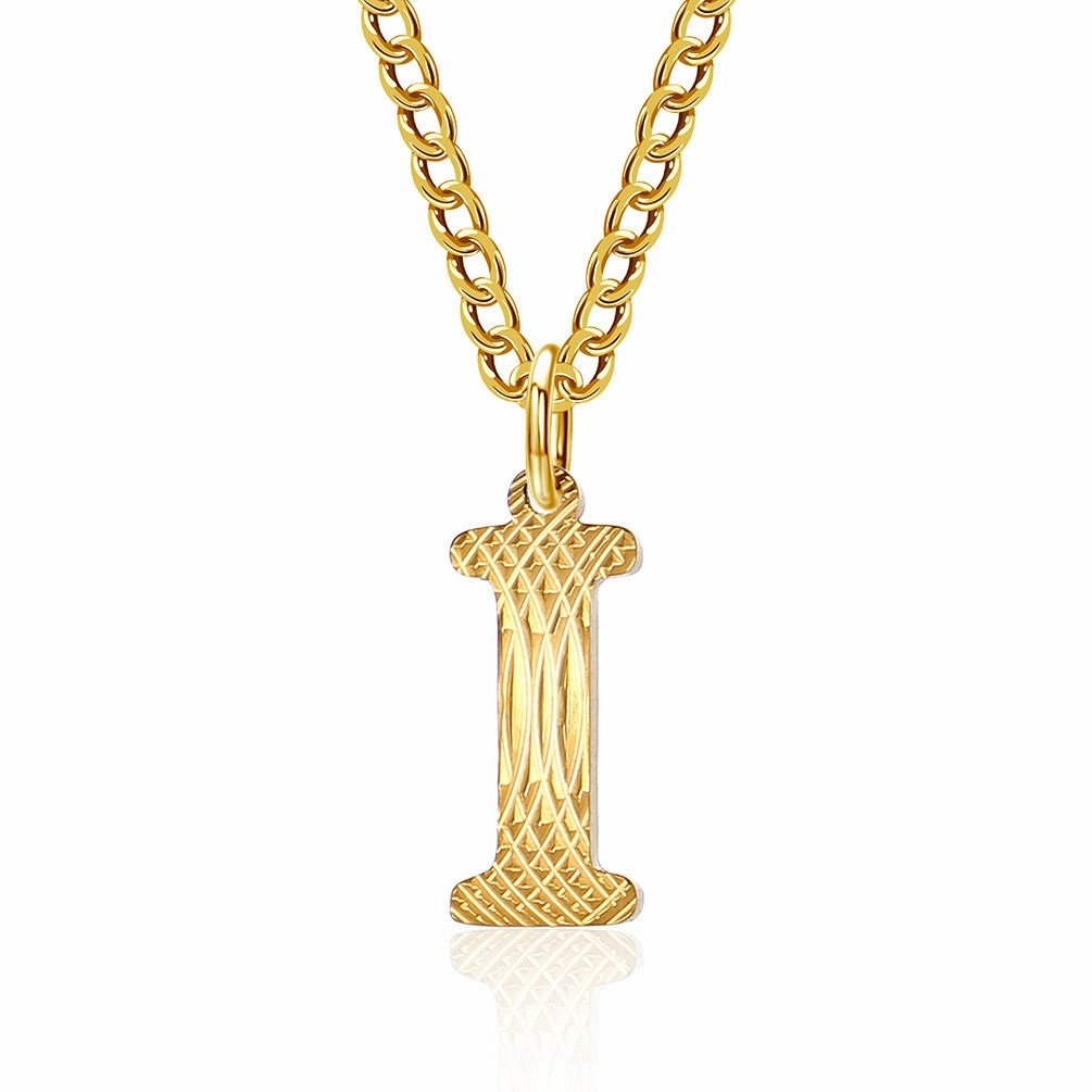 Wholesale English Letter Titanium Steel Necklaces