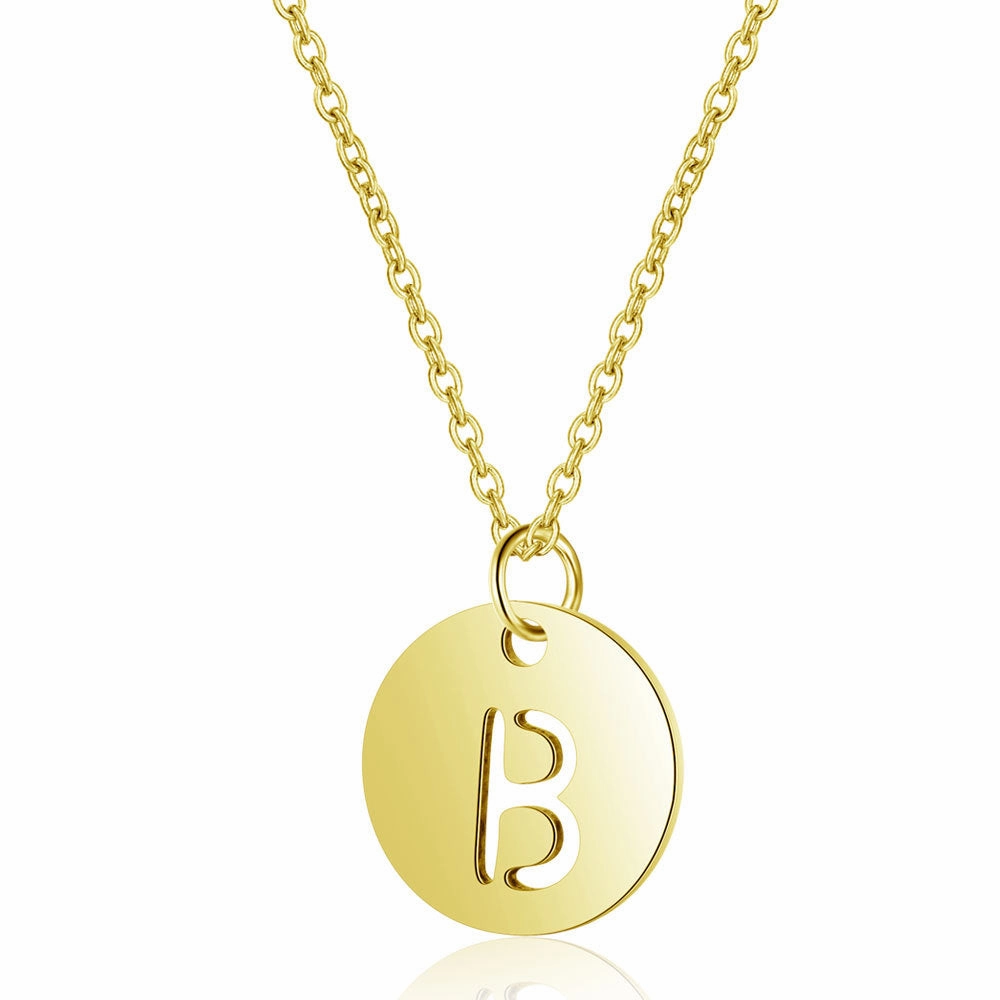 Wholesale English Letter Titanium Steel Necklaces