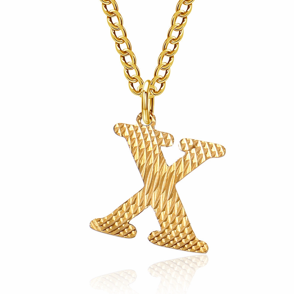 Wholesale English Letter Titanium Steel Necklaces