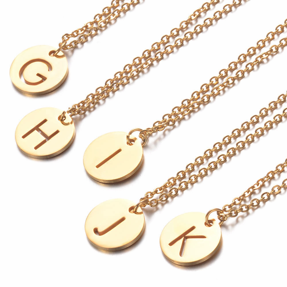 Wholesale English Letter Titanium Steel Necklaces