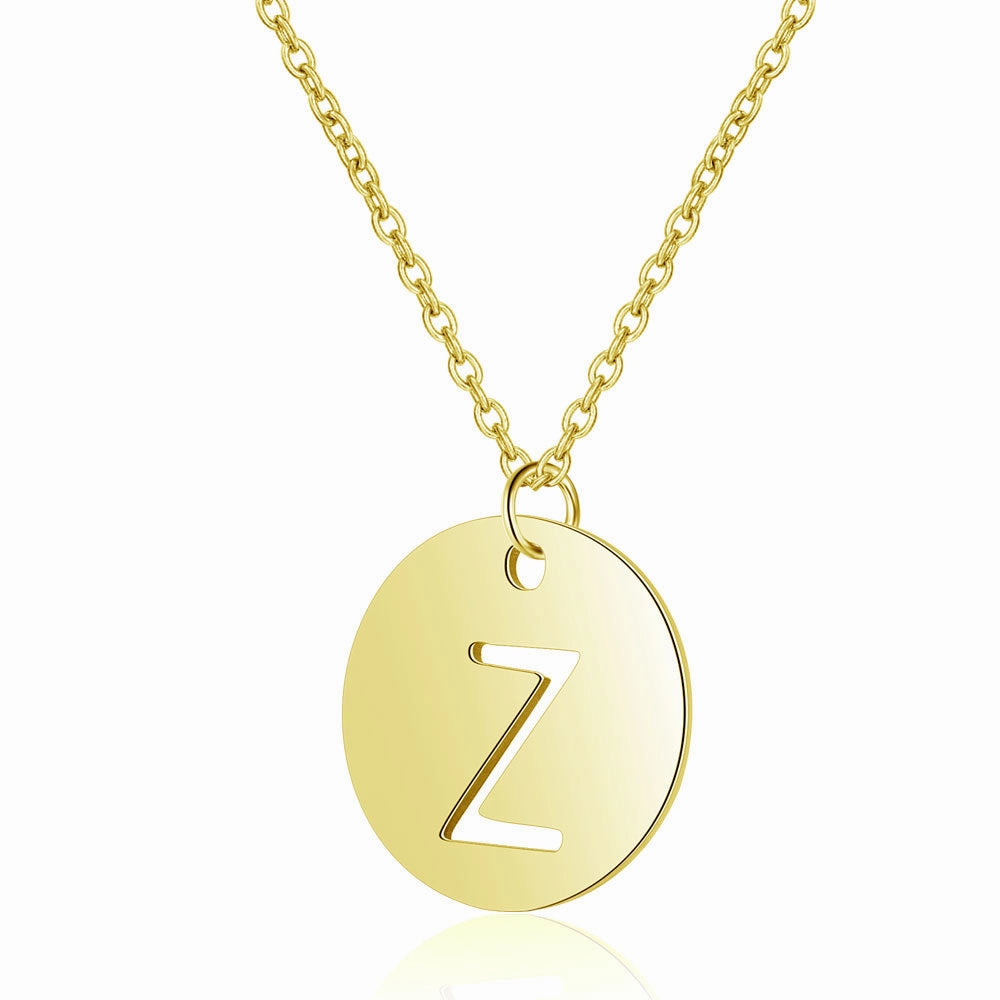 Wholesale English Letter Titanium Steel Necklaces