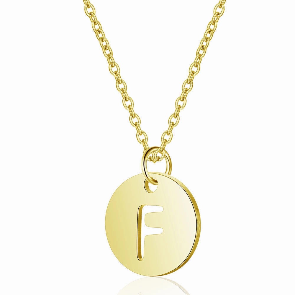 Wholesale English Letter Titanium Steel Necklaces