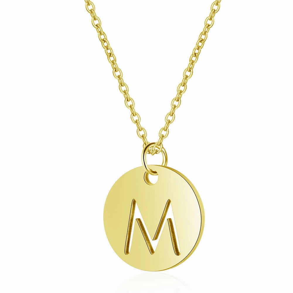 Wholesale English Letter Titanium Steel Necklaces
