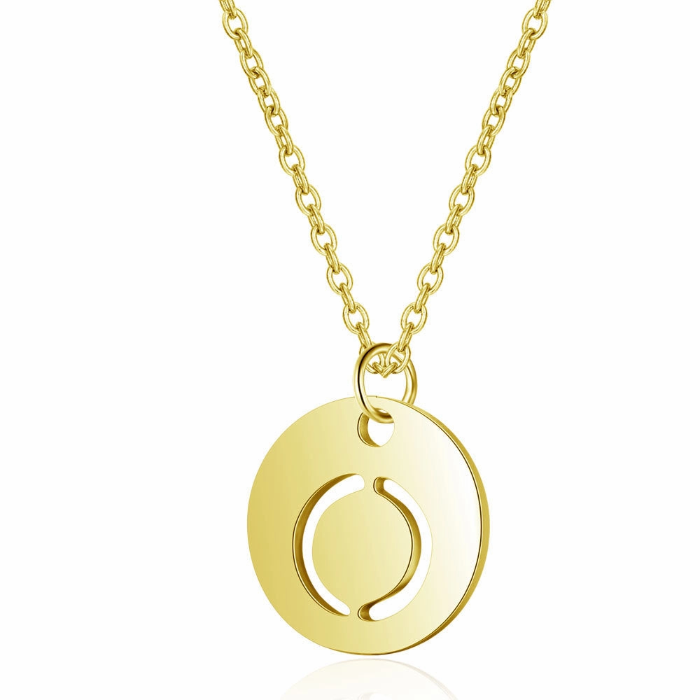 Wholesale English Letter Titanium Steel Necklaces