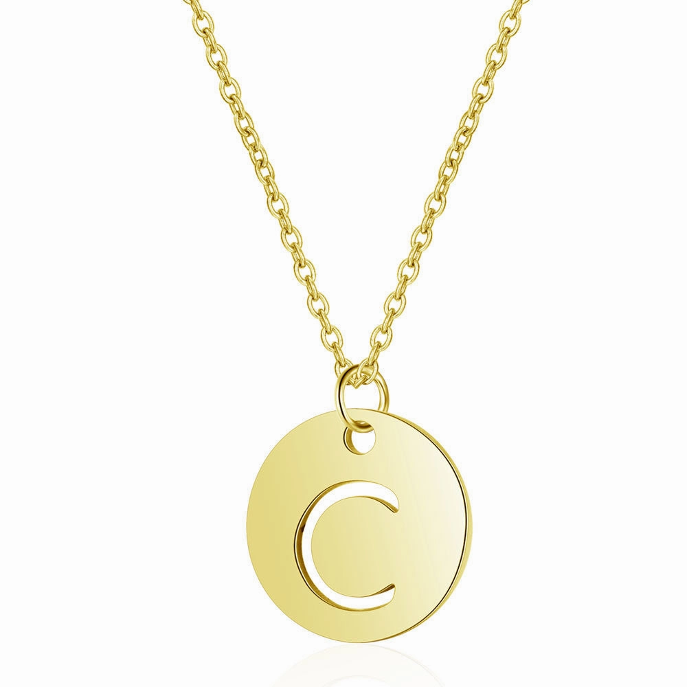 Wholesale English Letter Titanium Steel Necklaces