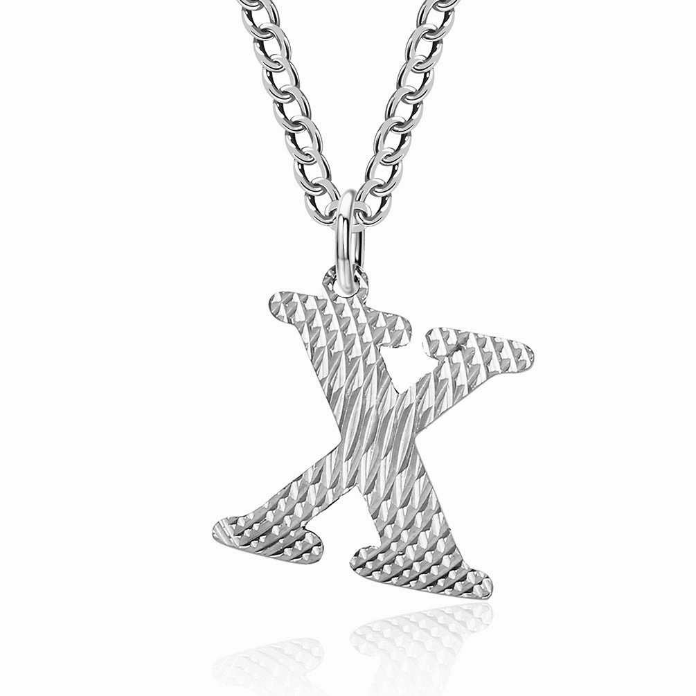 Wholesale English Letter Titanium Steel Necklaces