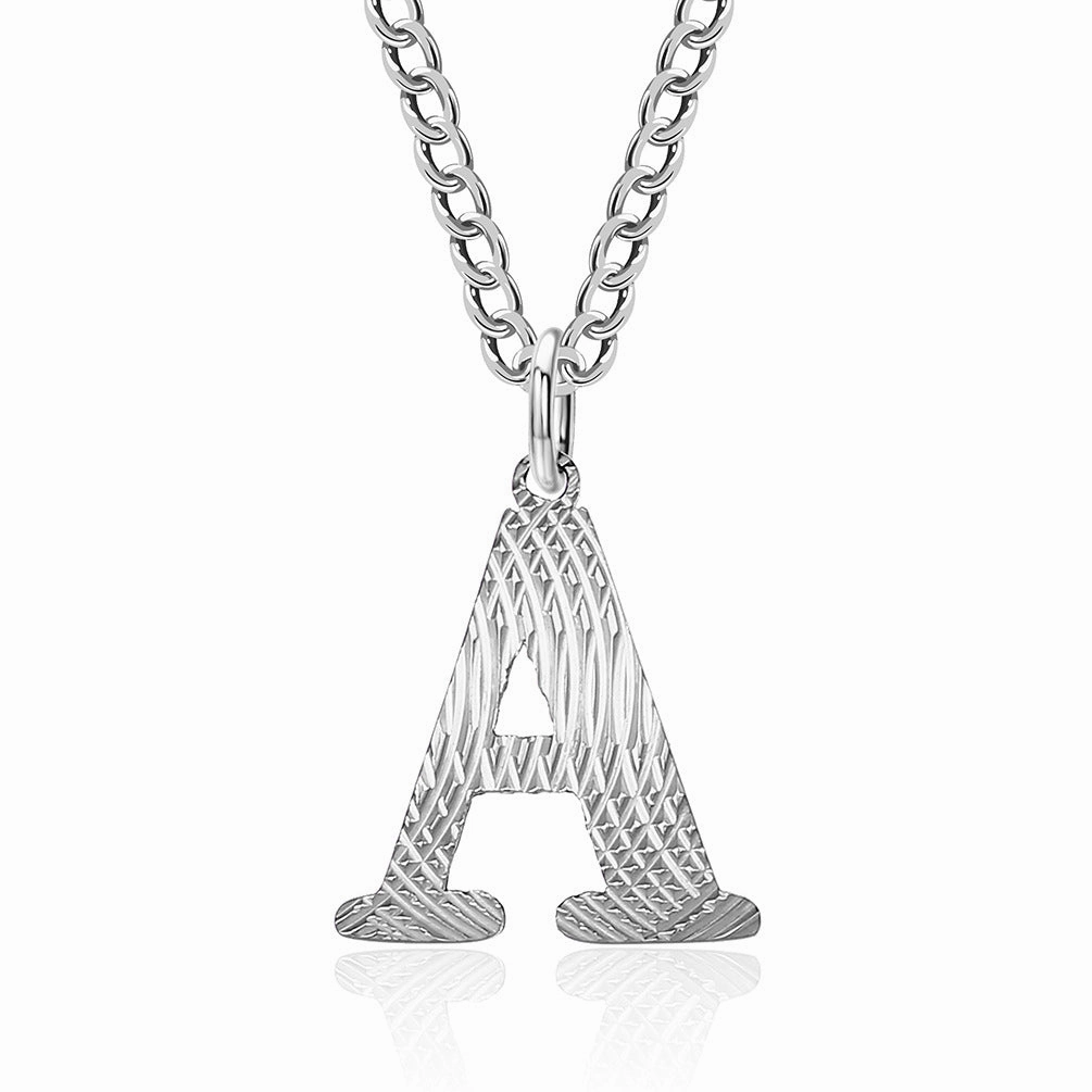 Wholesale English Letter Titanium Steel Necklaces