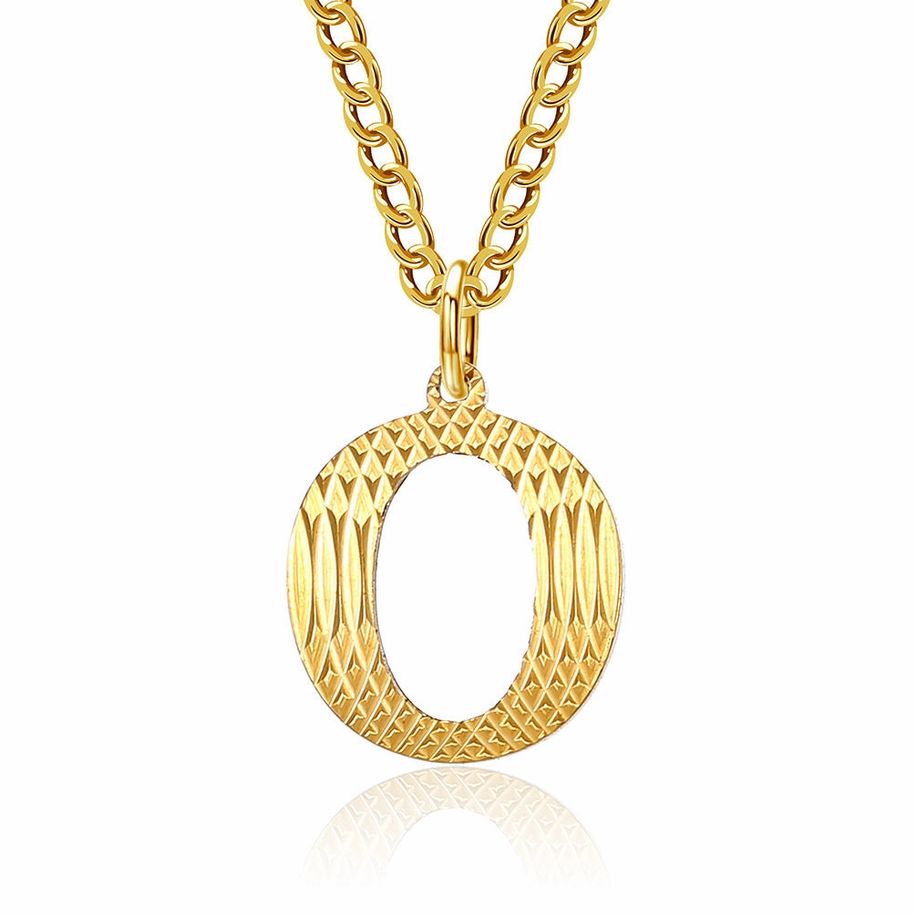 Wholesale English Letter Titanium Steel Necklaces