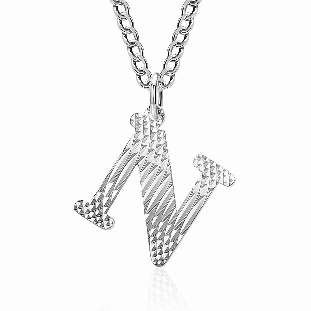 Wholesale English Letter Titanium Steel Necklaces