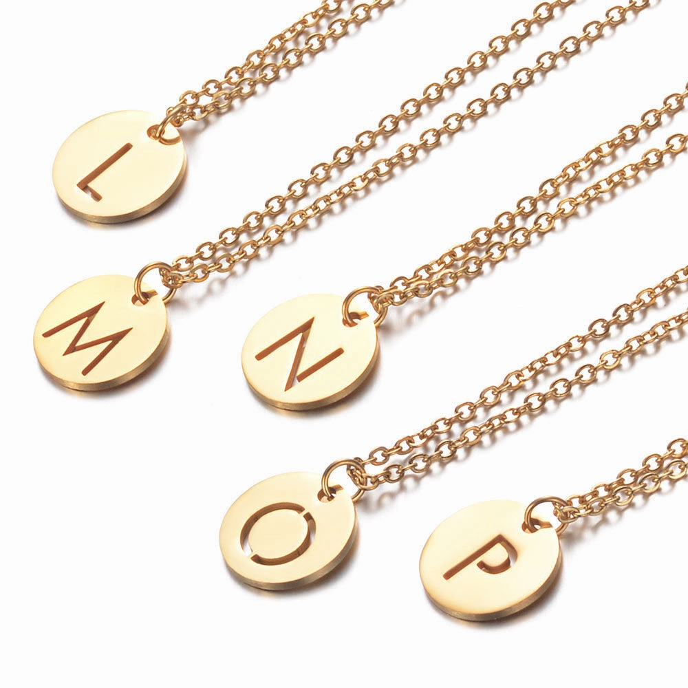Wholesale English Letter Titanium Steel Necklaces