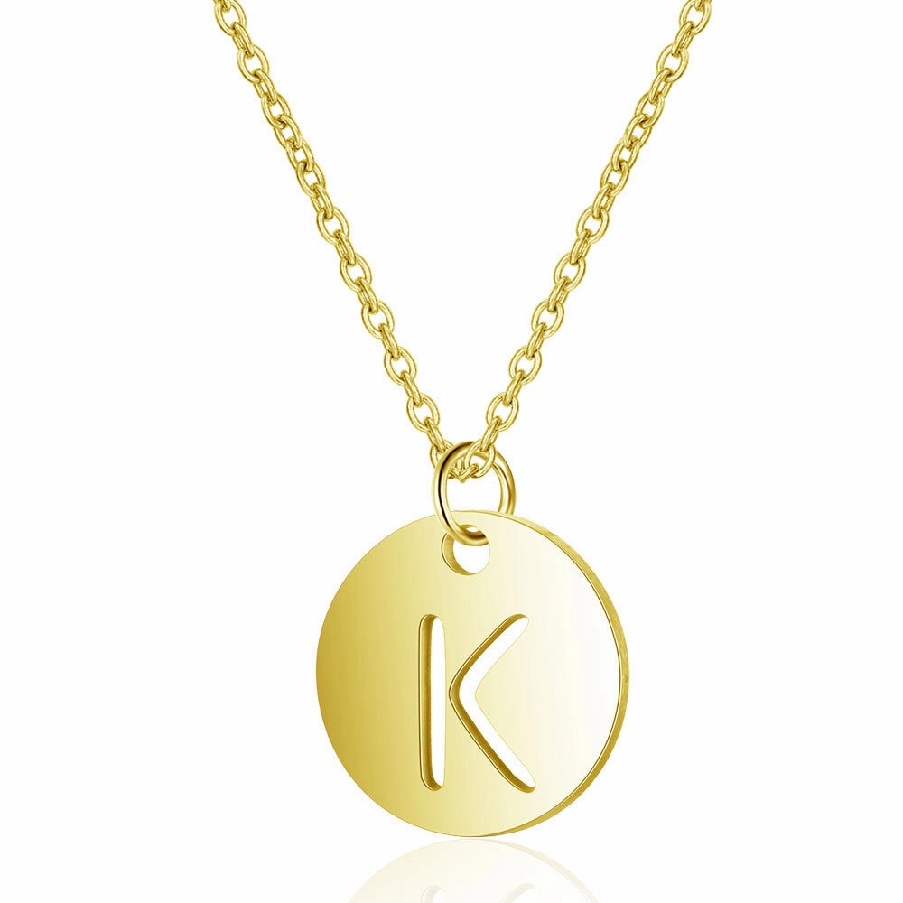 Wholesale English Letter Titanium Steel Necklaces