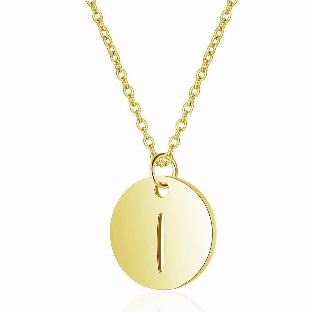Wholesale English Letter Titanium Steel Necklaces