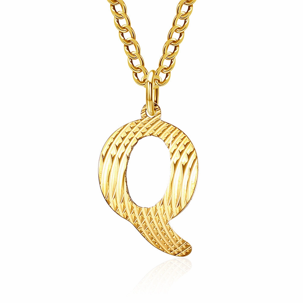 Wholesale English Letter Titanium Steel Necklaces