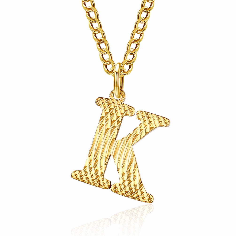 Wholesale English Letter Titanium Steel Necklaces