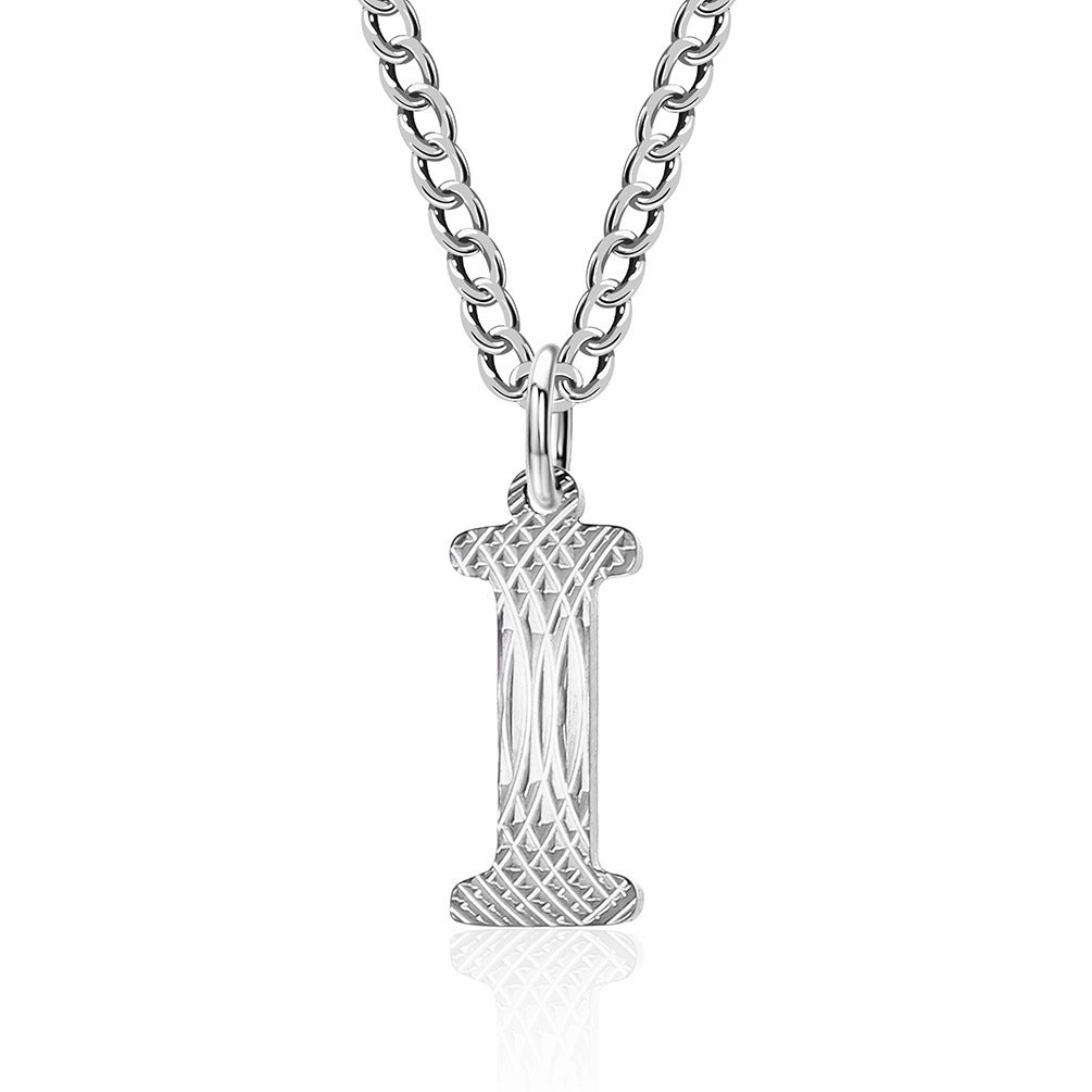 Wholesale English Letter Titanium Steel Necklaces