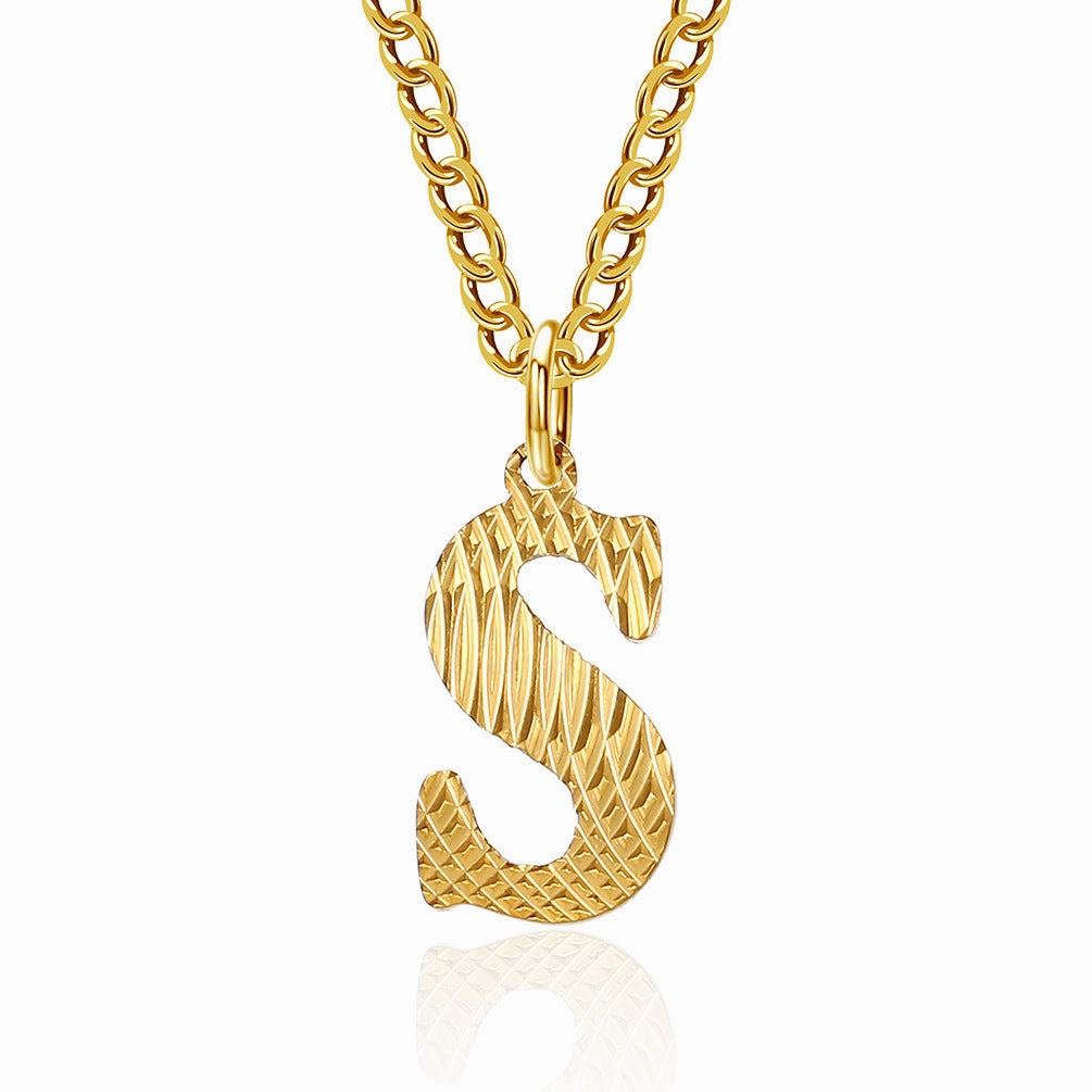Wholesale English Letter Titanium Steel Necklaces