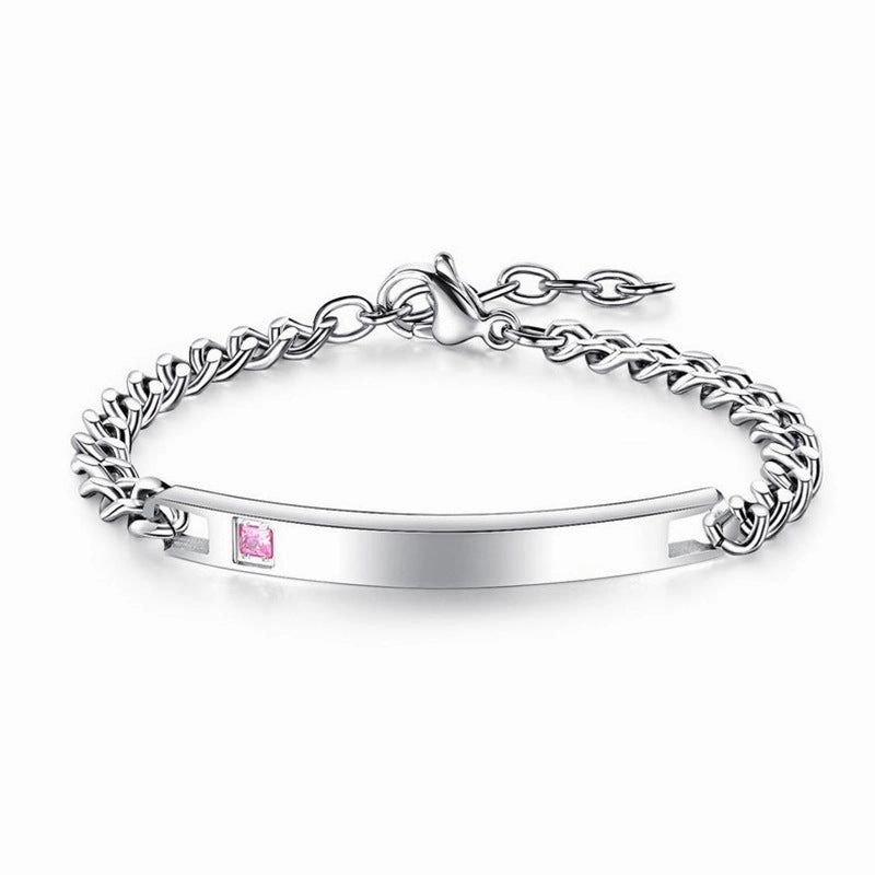 Wholesale Engraved Friendship Couple Set Bracelet