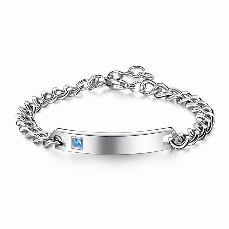 Wholesale Engraved Friendship Couple Set Bracelet