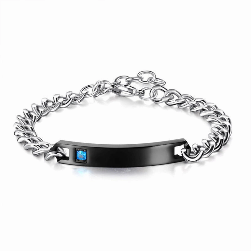 Wholesale Engraved Friendship Couple Set Bracelet