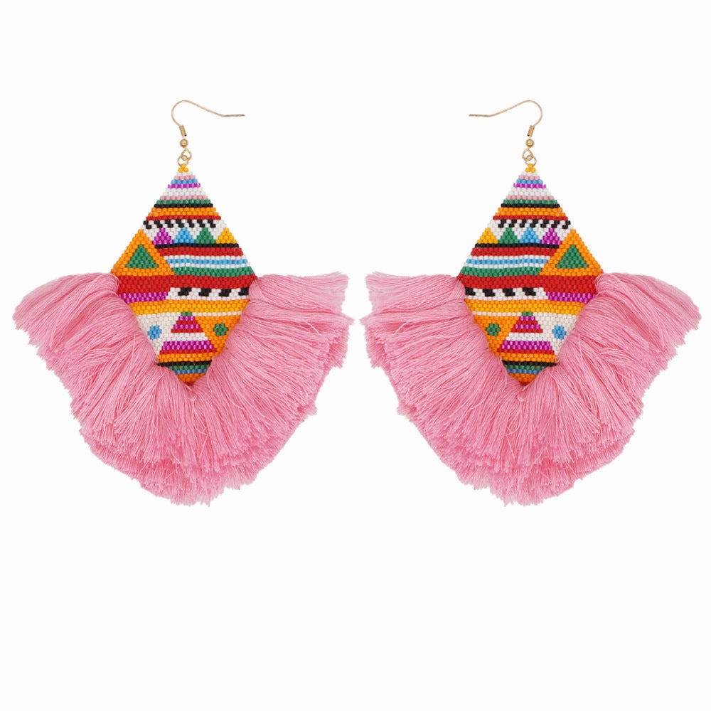 Wholesale Ethnic Rice Beads Earrings
