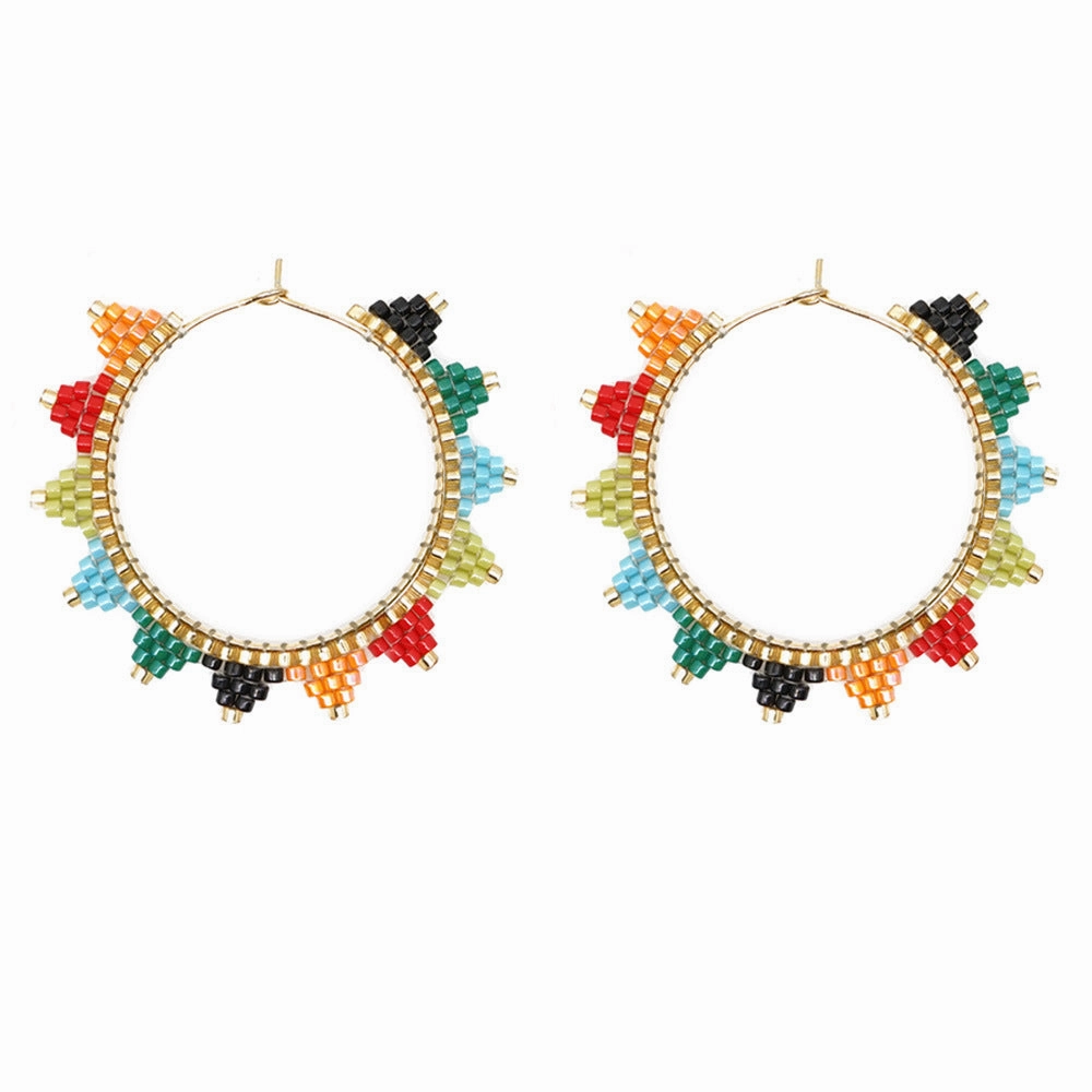 Wholesale Ethnic Rice Beads Earrings