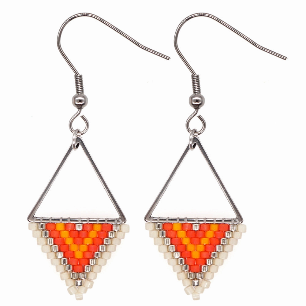 Wholesale Ethnic Rice Beads Earrings