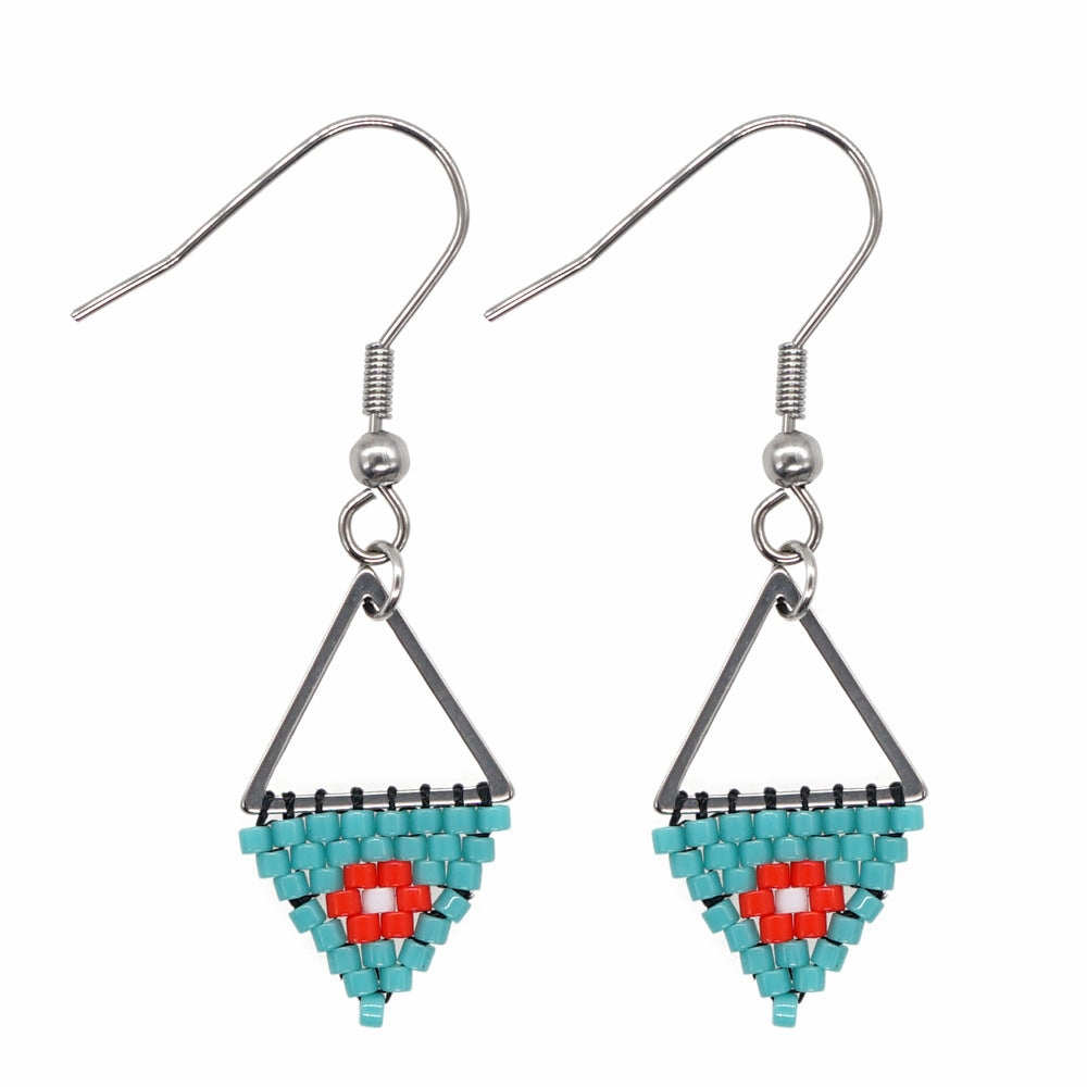 Wholesale Ethnic Rice Beads Earrings
