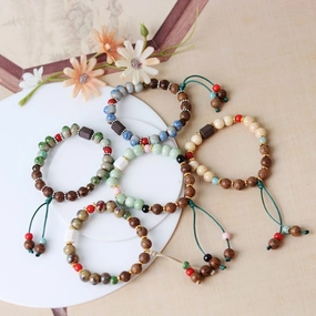 Wholesale Ethnic Style Ceramics New Chinese Bracelet