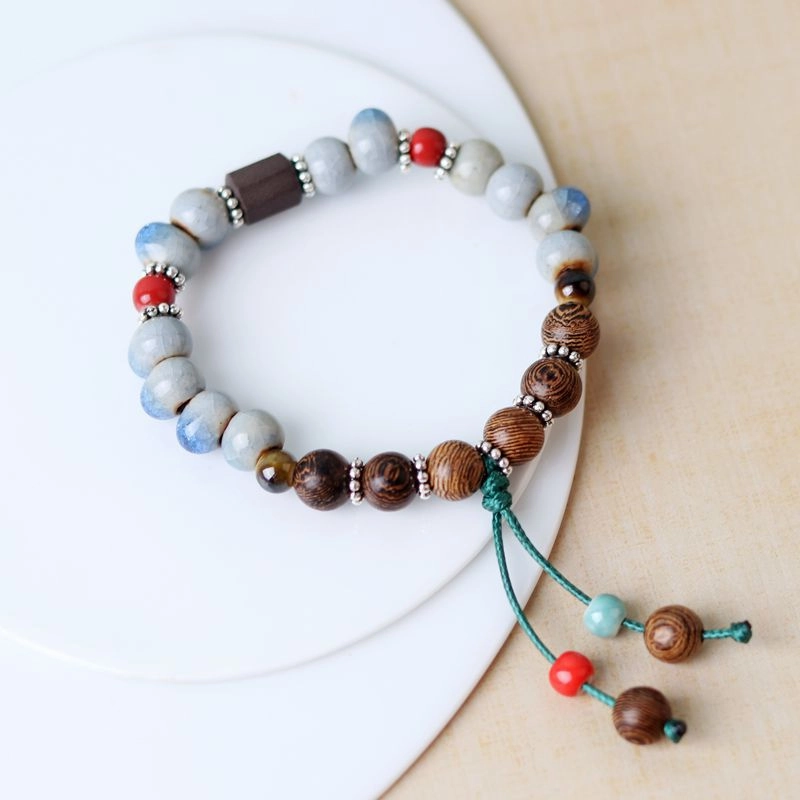 Wholesale Ethnic Style Ceramics New Chinese Bracelet