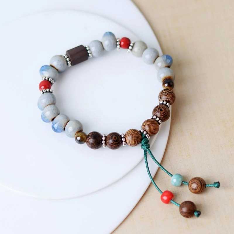 Wholesale Ethnic Style Ceramics New Chinese Bracelet