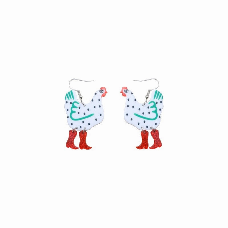 Wholesale European and American Creative and Quirky Personalized Earrings