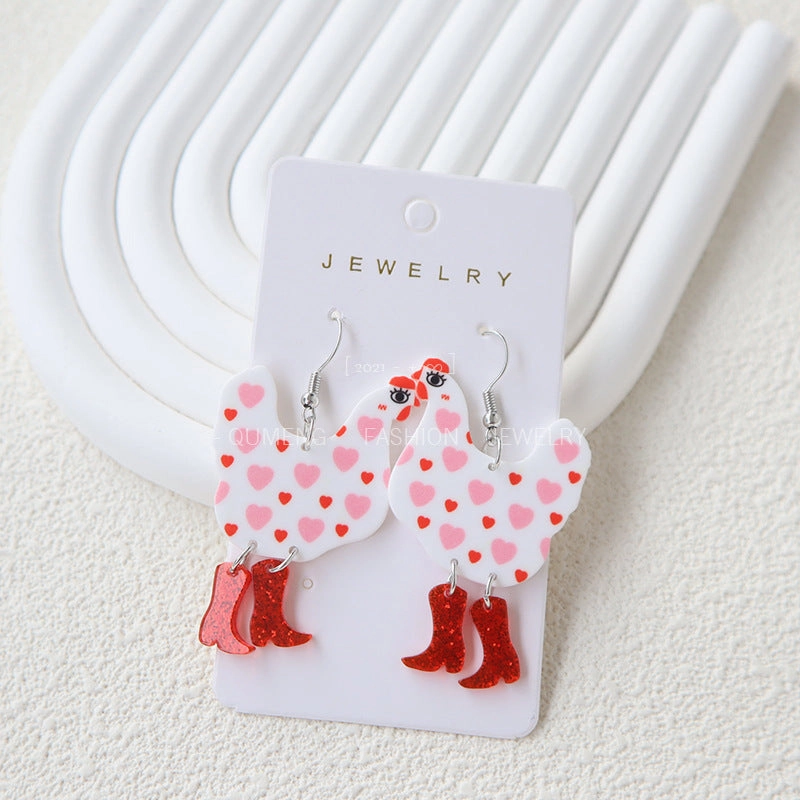 Wholesale European and American Creative and Quirky Personalized Earrings