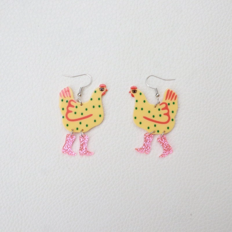 Wholesale European and American Creative and Quirky Personalized Earrings