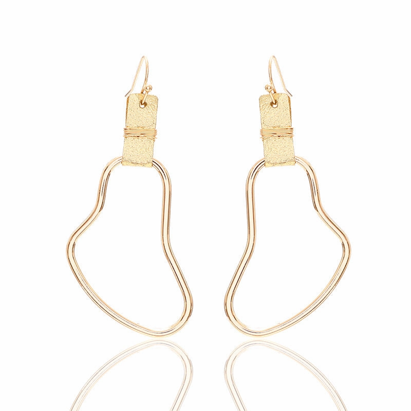Wholesale Exaggerated Fashion Simple Alloy Earrings