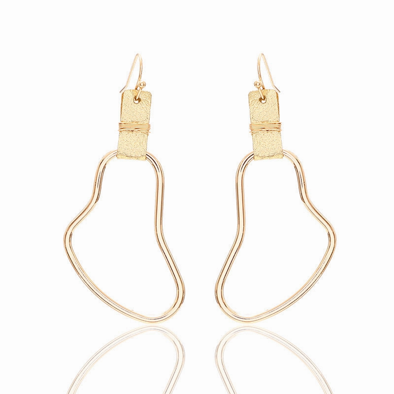 Wholesale Exaggerated Fashion Simple Alloy Earrings