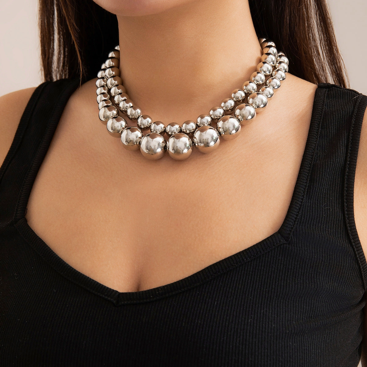Wholesale Exaggerated Large Bead Pearl Necklaces
