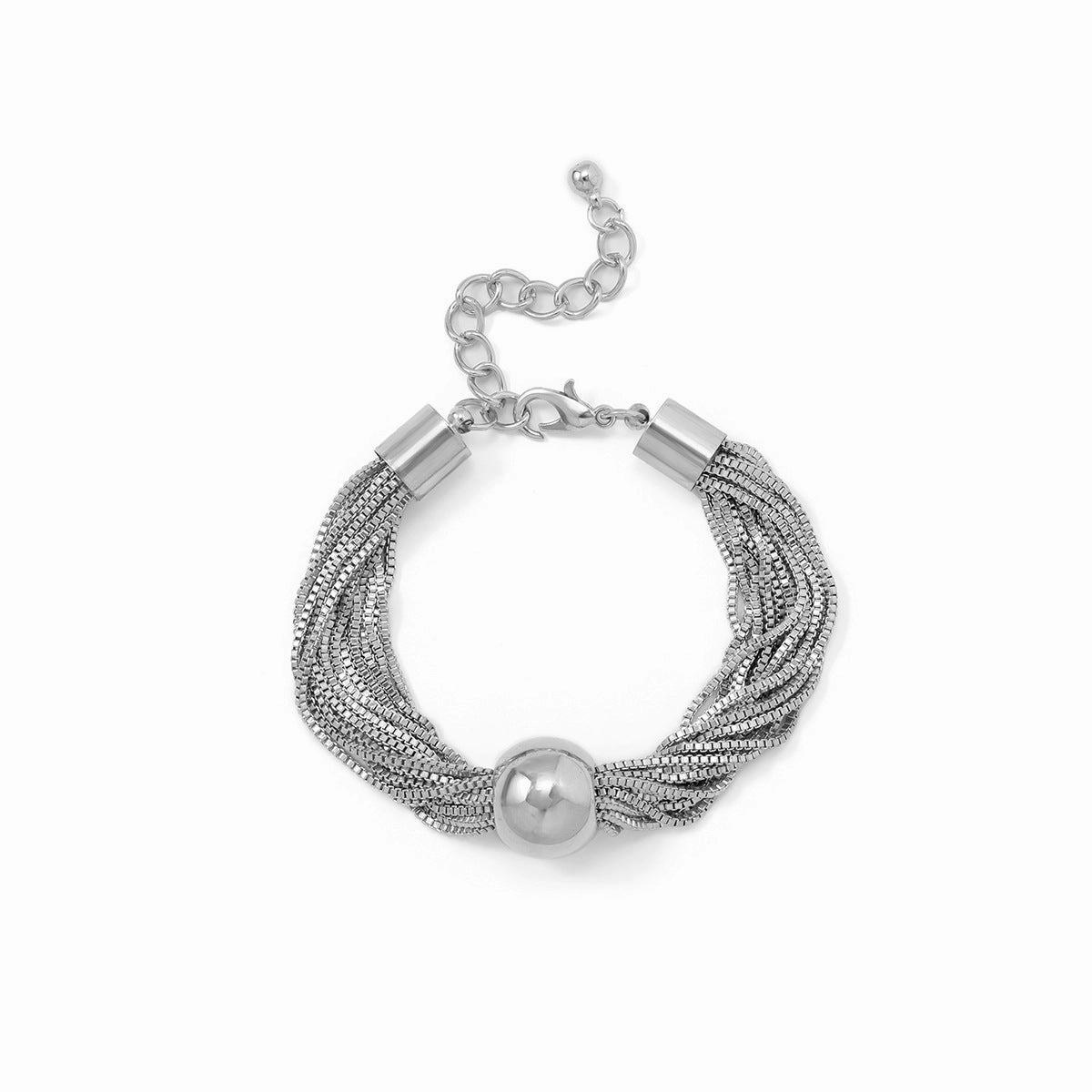 Wholesale Exaggerated Metal Ball Necklaces