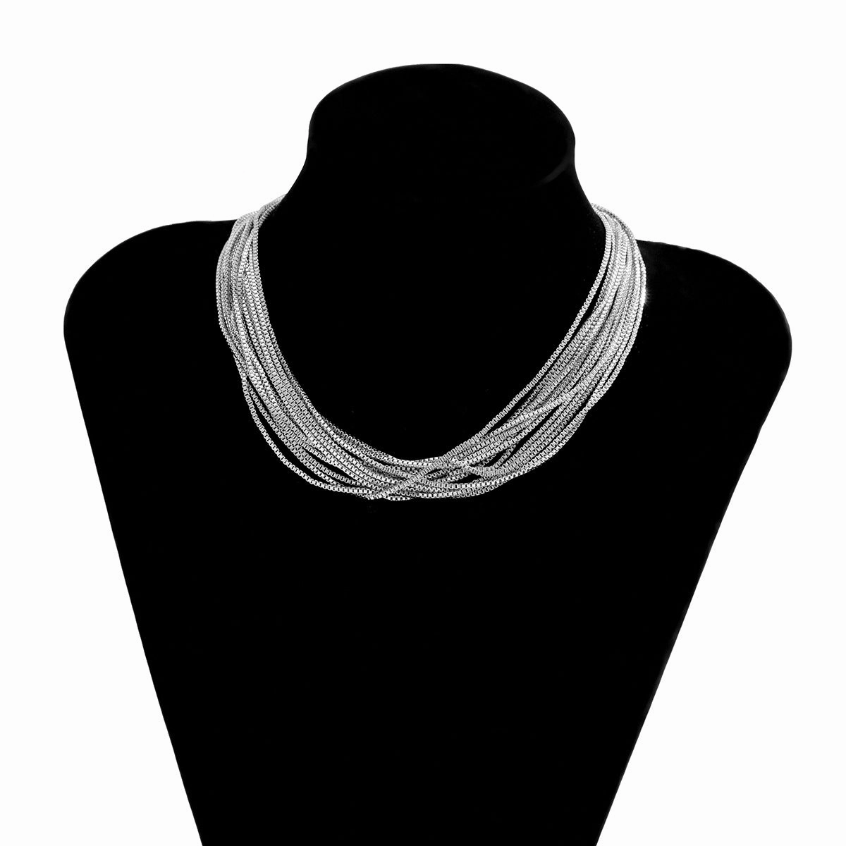 Wholesale Exaggerated Metal Ball Necklaces