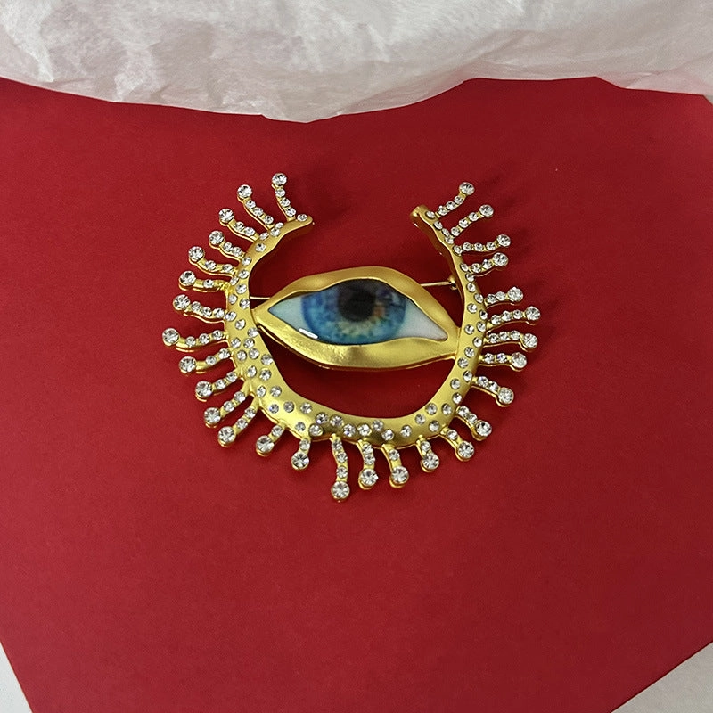 Wholesale Exaggerated Personality Devil Eyes Creative Asymmetric Eye Earrings
