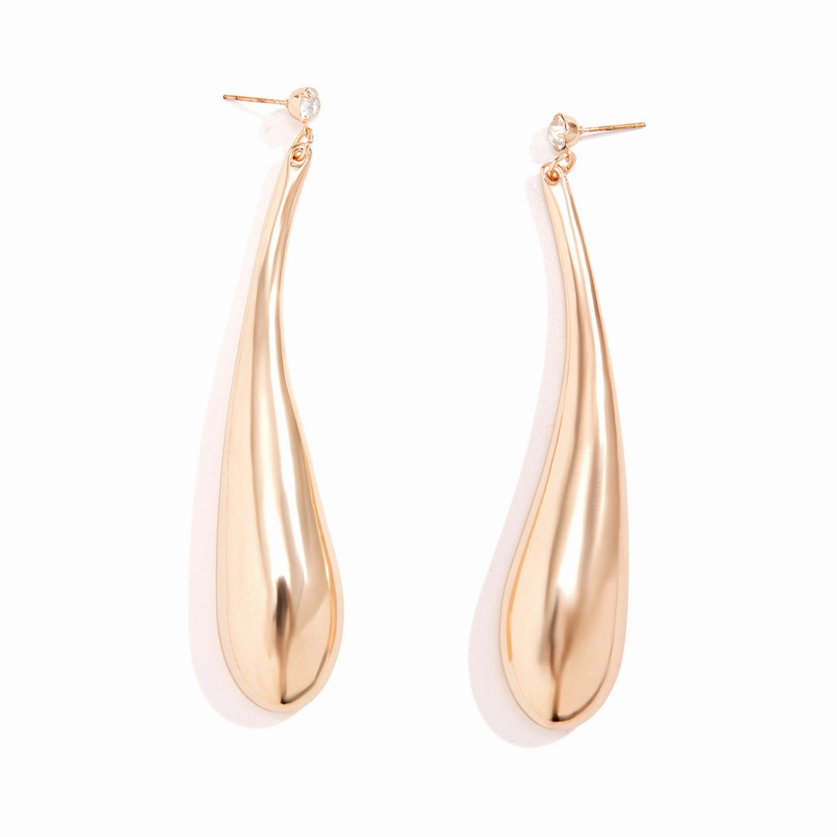 Wholesale Exaggerated Water Drop Punk Style Alloy Necklaces