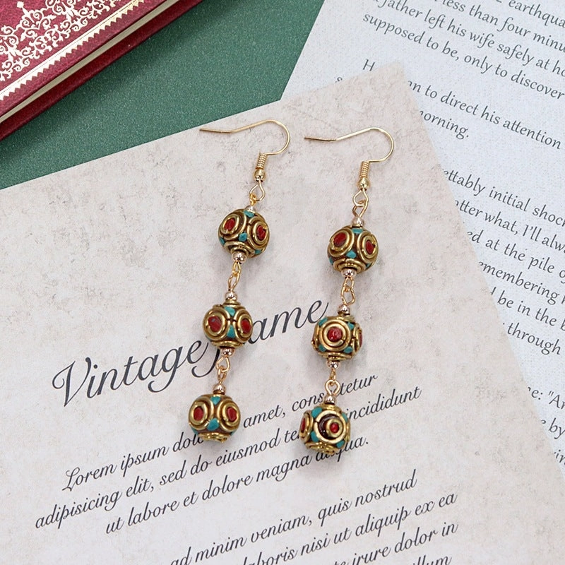Wholesale Exotic Vintage Alloy Earrings